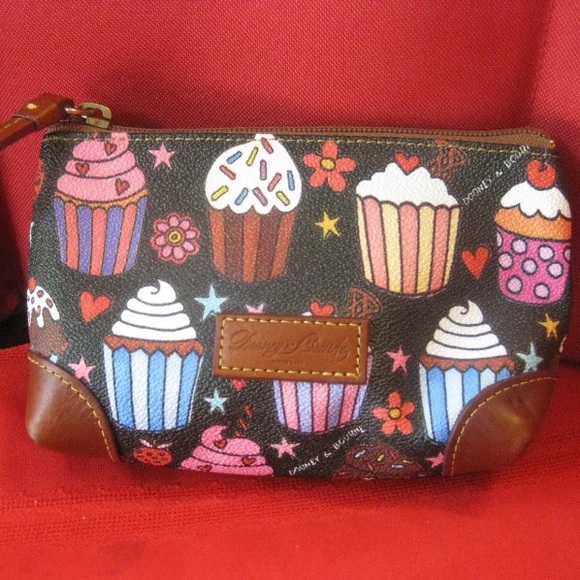 Dooney & Bourke Handbags - -Dooney & Bourke || Cupcake Accessory Bag || Unique🧁 Print